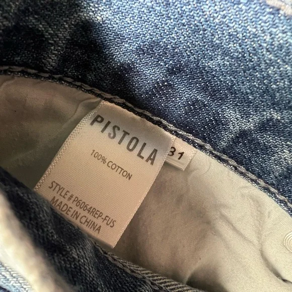 Pistola Charlie High Rise Straight Leg Jeans, NWT, cropped ankle - Picture 6 of 7